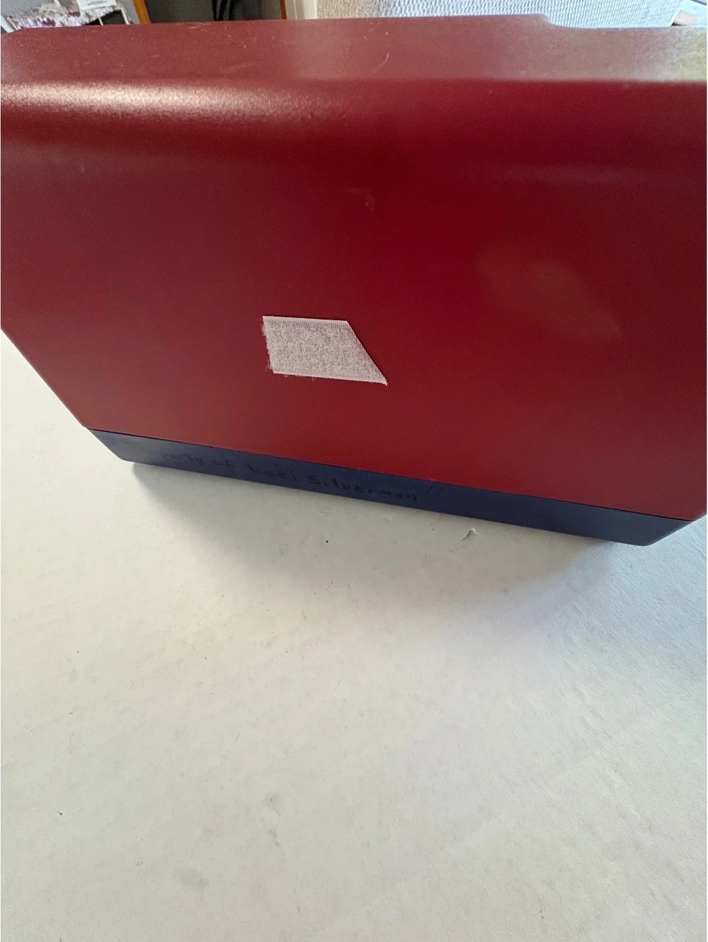 Learning Resources red toy play cash register